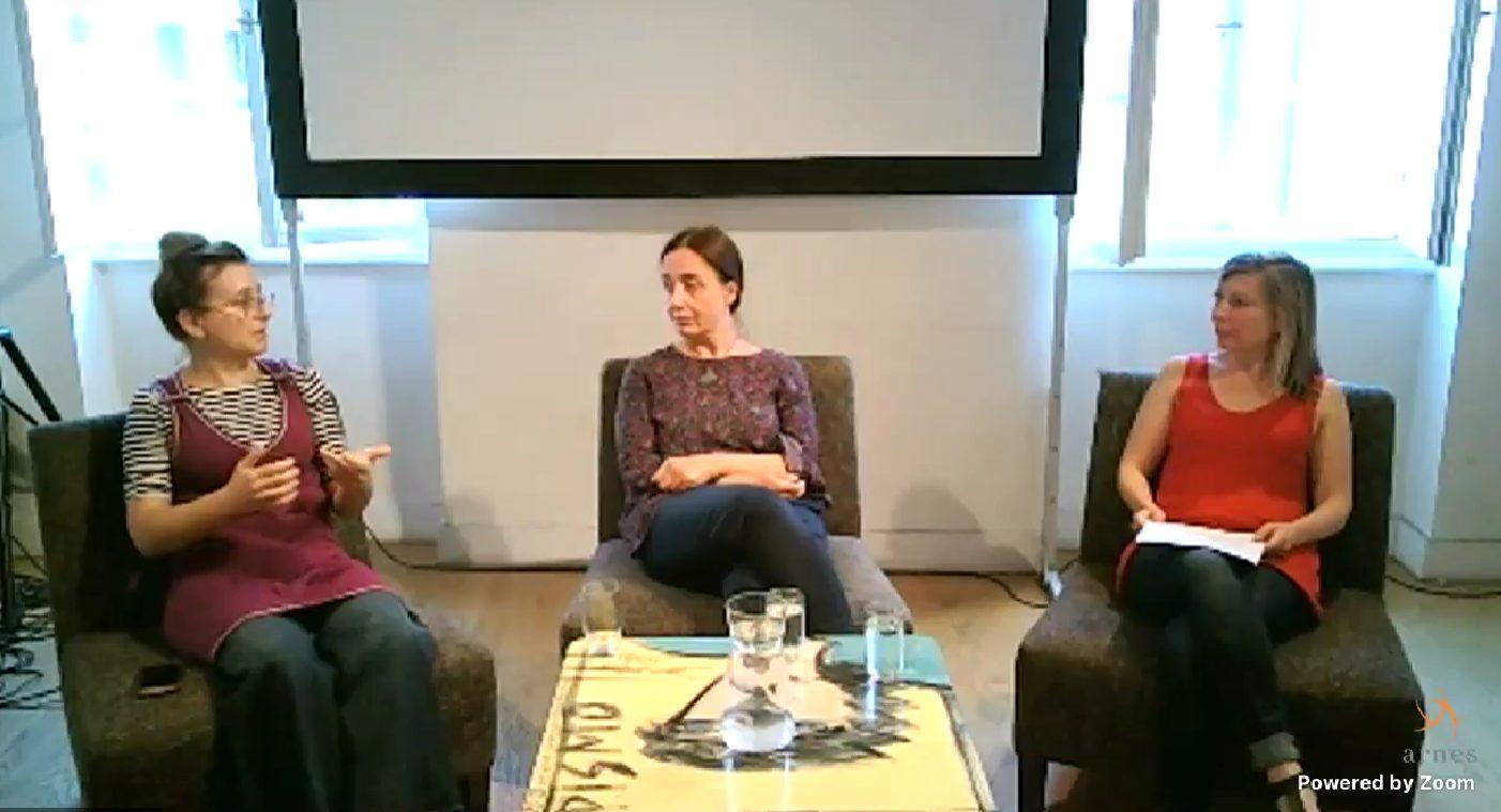 Posnetek dogodka Alje Adam »Od individualizma k skupnosti: mir in vojna«